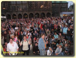 Stadtfest-Publikum Publikum beim Stadtfest